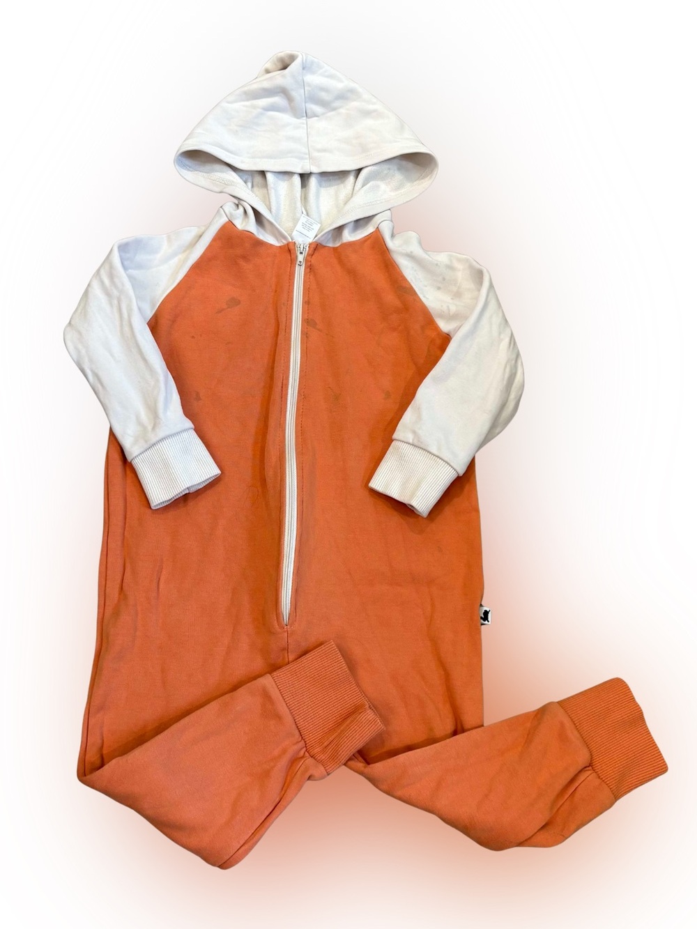 Little and Lively Hooded Romper Size 3/4